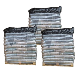 Granulés de bois Premium 3 palettes - 198 sacs 2970 kg