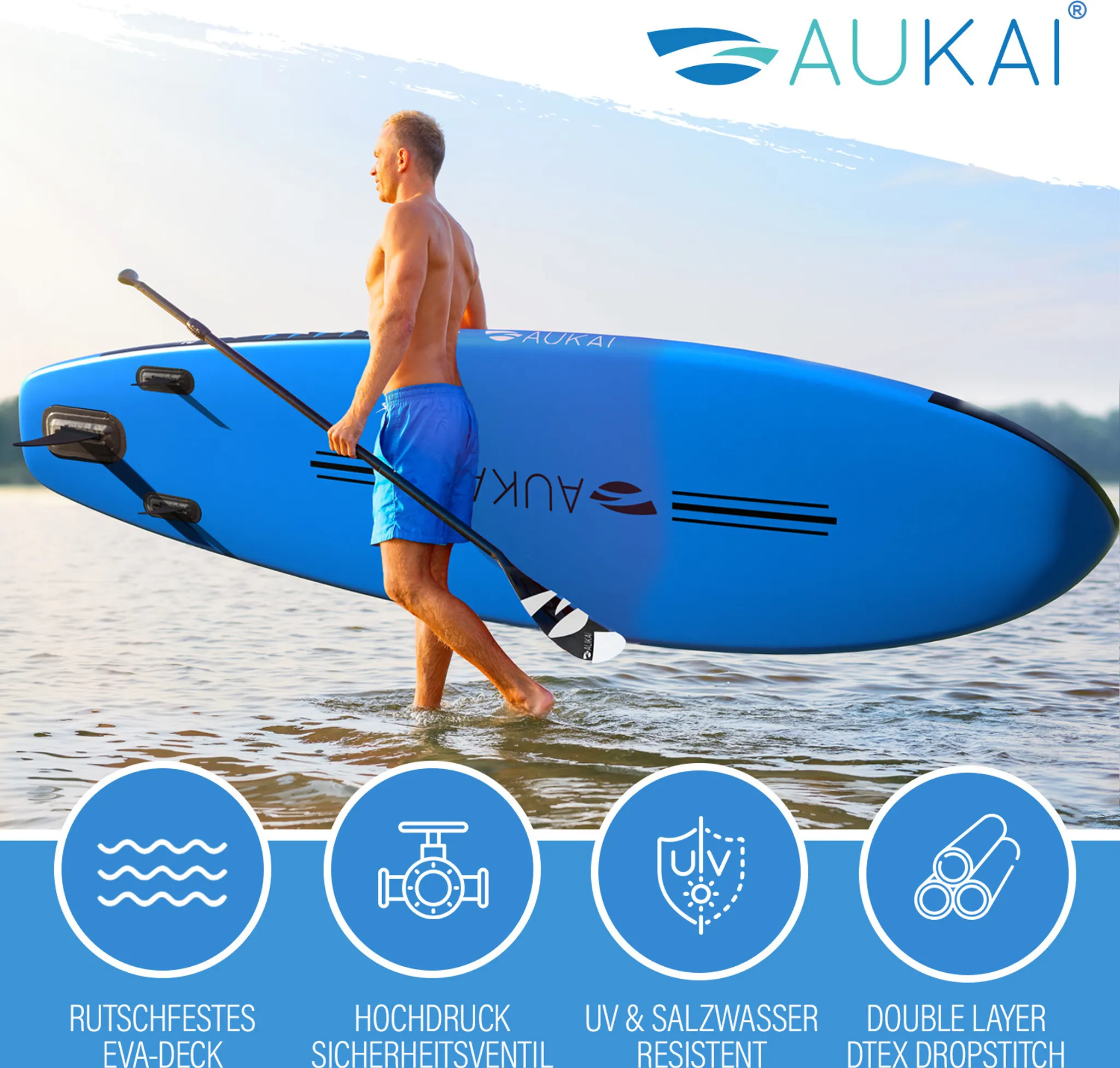 Stand Up Paddle Board 320cm 2in1 avec siège kayak – Image 2