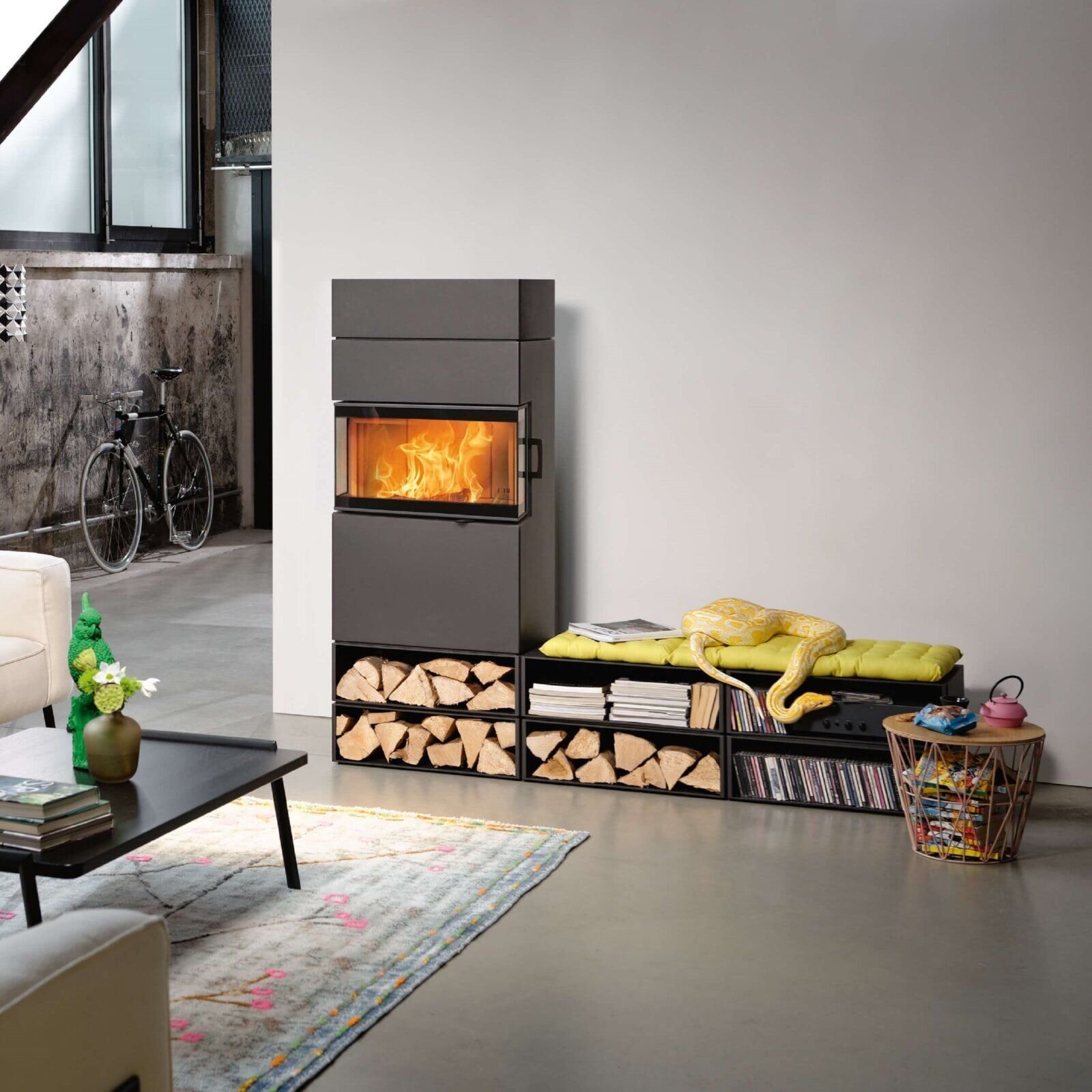Kit cheminée Austroflamm Dexter S3 2.0 - 6 kW – Image 3