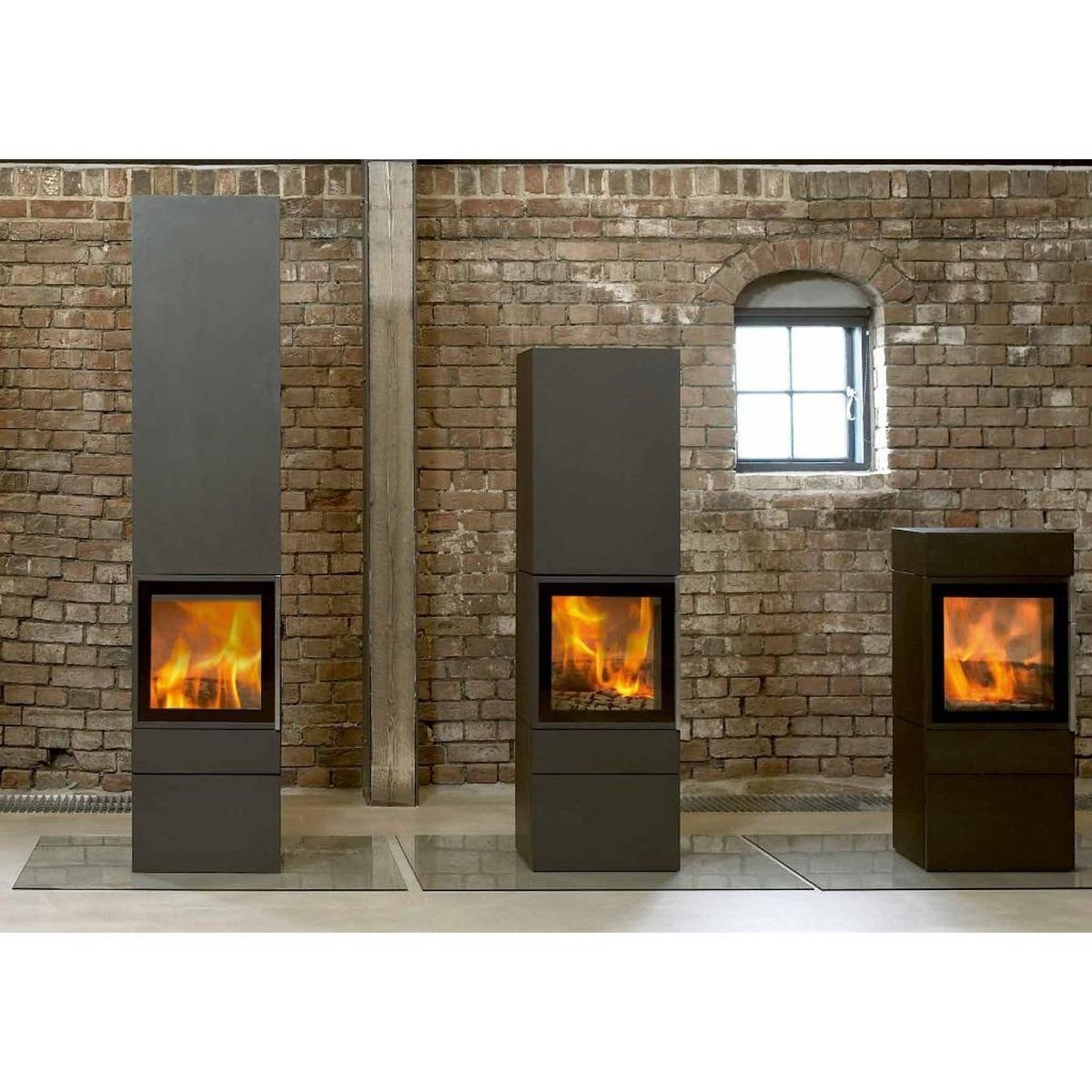 Cheminée design Jydepejsen Cubic 215 7 kW – Image 2