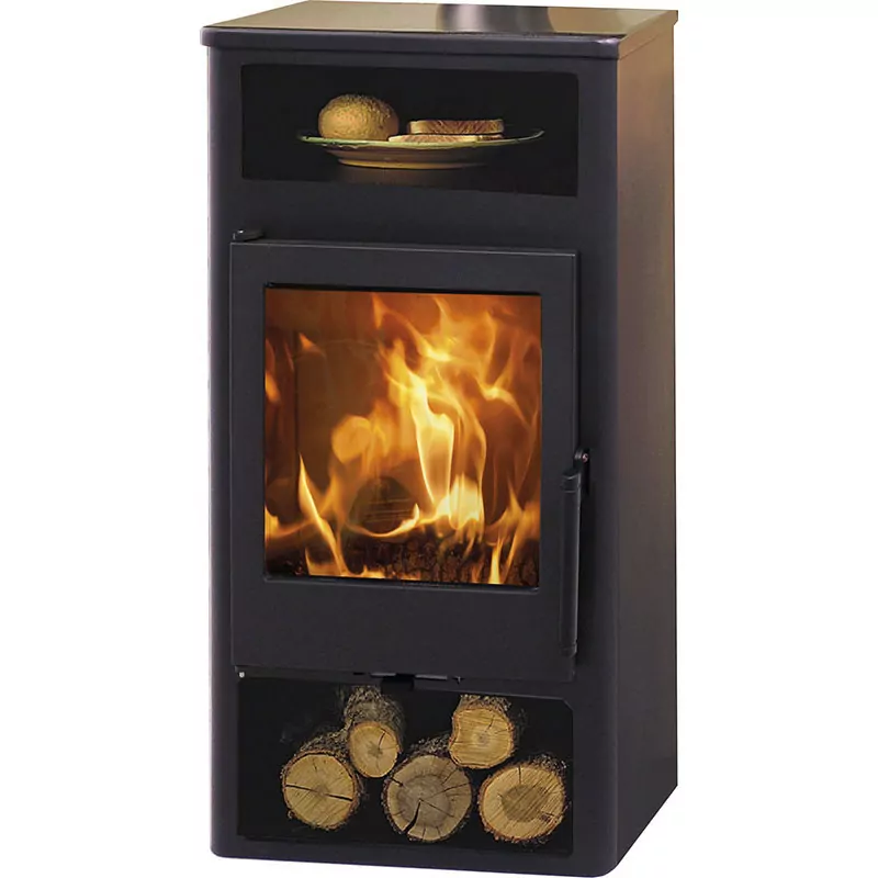 Poêle à bois avec chauffe plat Altea - 5,9 Kw – Image 2