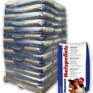 Hamann – Granulés de bois – Palette de 70 sacs de 15 kg (1 050 kg)